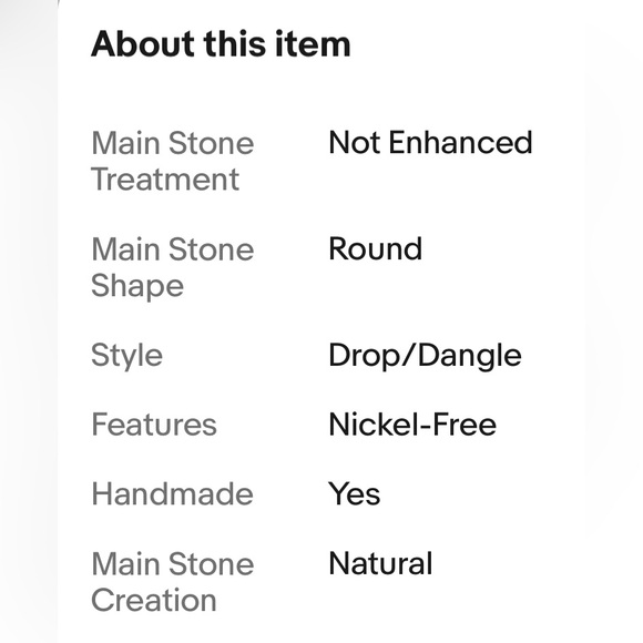 AQUAMARINE STUD EARRINGS - Picture 5 of 8